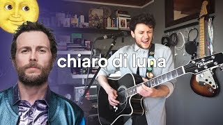 CHIARO DI LUNA  Jovanotti cover acustica funky 🤘🏻 [upl. by Dirrej]