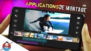 5 Meilleurs Applications de Montage et Éditeurs Vidéo Sur Smartphone Android et iOS Gratuite Apps [upl. by Thirion]