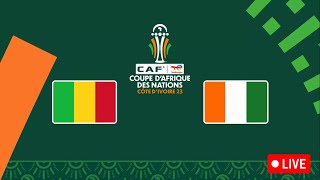 🔴🇲🇱🇨🇮 MALI  COTE DIVOIRE LIVE  🏆🔥🇨🇮LE CHOC LES ELEPHANTS ET LES AIGLES🇲🇱 14 DE FINALE can 2024 [upl. by Septima]