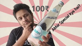 Bisleri Glass Bottle Water Review Hindi [upl. by Ranite831]