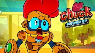 Chuck Chicken Power Up  All Episodes collection 101 Cartoon show [upl. by Sherfield]