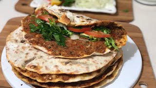 ✅ Evde Lahmacun Yapmak Hem Kolay Hem Daha Lezzetli💯Püf Noktaları İle Lahmacun TarifiSeval Mutfakta [upl. by Ecirtnahs]