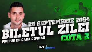 Biletul Zilei COTA2  26092024 [upl. by Einoj]