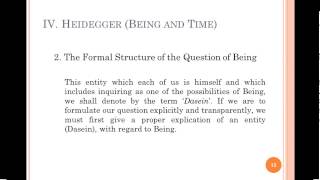 NonLinear Existentialism Heidegger and Sartre [upl. by Roath]