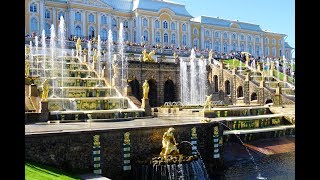 Peterhof Fountains and Gardens  St Petersburg Russia [upl. by Mars]