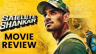 Satellite Shankar Movie Review सेटेलाइट शंकर मूवी रिव्यू Suraj Pancholi Megha Akash India News [upl. by Atirehc]