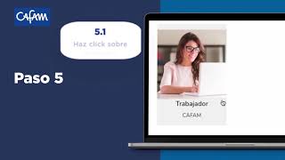 Actualización datos del trabajador  Página web Cafam [upl. by Martinson944]