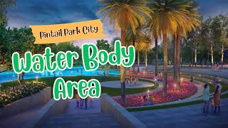 Water Body area at Pintail Park City Phase 2  LDA Approved Gated Township in Lucknow  8808908029 [upl. by Adlei]