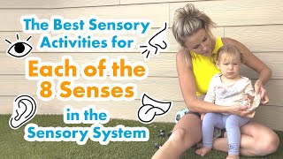 The Best Sensory Activities for Each of the 8 Senses in the Sensory System [upl. by Aiksas]