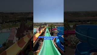 LA DESCENTE DE TOBOGGAN LA PLUS LENTE AU MONDE  shortvideo waterslide job [upl. by Yuma981]