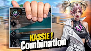 New Character KASSIE 🔥 Best Character Combination  CS  BR   Free Fire Max [upl. by Sunda216]