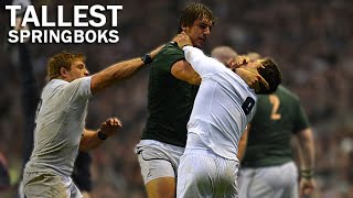 TOP 3 Tallest Springboks Players [upl. by Tor578]