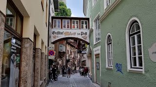 Kufstein Zentrum Innenstadt  Festung Kufstein  Der Inn Kufstein [upl. by Nairim]