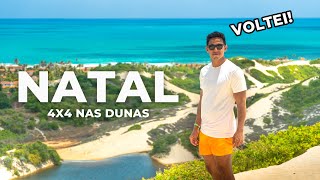 VOLTAMOS PRA NATAL RN PONTA NEGRA E PASSEIO DE 4X4 PELAS PRAIAS DO SUL [upl. by Moira]