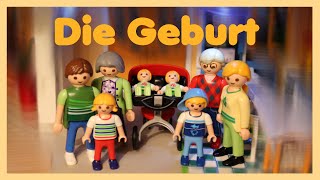 Playmobil  DIE GEBURT  la naissance  Deutsch  Family Hobbs [upl. by Ellswerth]