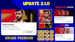 UPDATE 210 BẢN UPDATE SÔI ĐỘNG VỚI FAN MU CÁC PACK PREMIUM CỰC KHỦNG ĐƯỢC RA MẮTpEsfootball [upl. by Connor362]