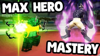 NOMU FARMING to MAX DEKU in ONE DAY  Heros Battlegrounds [upl. by Fan]