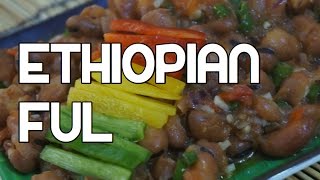 Ethiopian Ful Medames Recipe  Amharic Fava Beans Shahan Video [upl. by Ardeha]