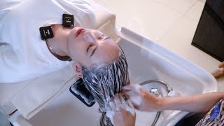 ASMR Just wash your hair thoroughly and all your worries will disappear [upl. by Blondelle]