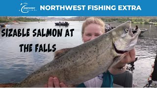 Columbia River Salmon Fishing at Chelan Falls  Extended Cut [upl. by Minnnie]