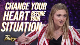 Sadie Robertson Your Situation Won’t Change Until Your Beliefs Do  Praise on TBN [upl. by Hanley]