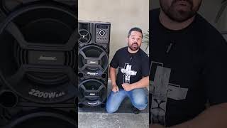 Destruindo Os Autofalantes Da Amvox 2200w No Teste De Qualidade Sonora [upl. by Atteiram481]