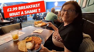 Wetherspoons £299 Breakfast Review Such a shame that this happened  foodie cooking [upl. by Hunley842]