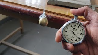 Simple Pendulum Practical Physics Class11 [upl. by Ahsenit]