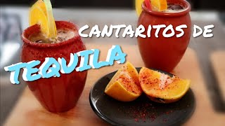 CÓMO PREPARAR CANTARITOSJARRITOS DE TEQUILA  El ChéFerruz [upl. by Imoen857]