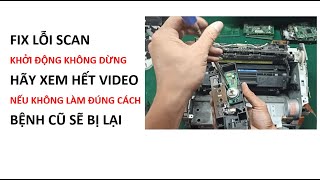 Hướng dẫn sửa lỗi hộp scan khởi động không dừng Canon 2900 1020 [upl. by Kristien]