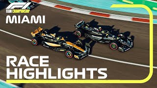 Race Highlights 0315  GP de Miami Championnat F1 23 F1FC [upl. by Flavia132]