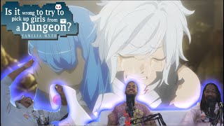 DANMACHI SEASON 3 EPISODE 8 REACTION  BEST EPISODE OF THE SERIES [upl. by Siram]