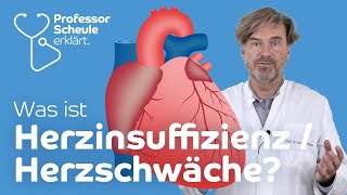 Was ist Herzinsuffizienz bzw Herzschwäche – Professor Scheule erklärt einfach [upl. by Corrina820]