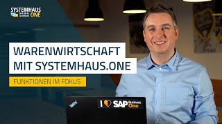 Warenwirtschaft mit SystemhausOne [upl. by Namqul]