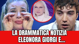 ELEONORA GIORGI LA TERRIBILE NOTIZIACLIZIA E PAOLO CIAVARRO IN LACRIME [upl. by Buttaro]