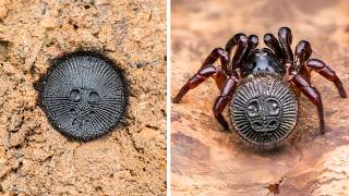 Trapdoor Spider 🕷️ If You See This Dont Touch It [upl. by Ettenim]