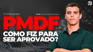 CONCURSO PMDF COMO FIZ PARA SER APROVADO Ricardo Ziegler [upl. by Uehttam950]