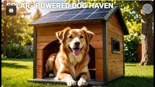 SolarPowered Dog House A Dream Come True [upl. by Atinahc]