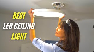 Ceiling Light Installation The BEST New LED Light Is [upl. by Somisareg]