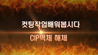 컷팅작업 배워봅시다 휠쏘CIP 절단4부 우정산업개발 [upl. by Riddle497]