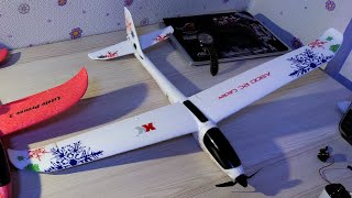 XK A800 WLtoys glider brushless conversion [upl. by Dimitris]