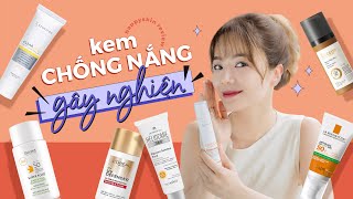 Mê 10 KEM CHỐNG NẮNG này THẬT SỰ Heliocare Cocoon Skin1004 Babe La RochePosay Ceuticoz [upl. by Olsson451]