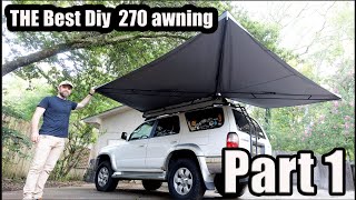 The Best DIY Awning on YouTube Do NOT attempt [upl. by Lorrie]