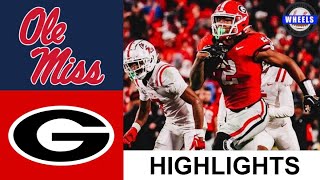 2 Georgia vs 9 Ole Miss Full Game Highlights  Week 11  2023 College Football Highlights [upl. by Oisacin987]