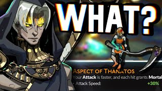 So they gave Thanatos aspect 30 attack speed  Hades 2 [upl. by Nallid915]