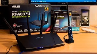 ASUS RTAC87U 24Gbps WiFi router  the fastest router for the fastest fiber internet [upl. by Joella]