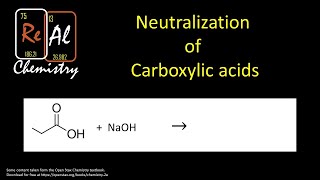 Neutralizing carboxylic acids  Real Chemistry [upl. by Xylon357]