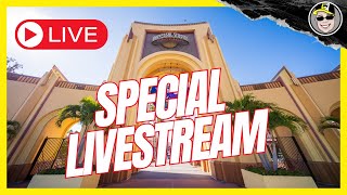 Live Universal Orlando Speical LiveStream  First HHN News of the Year [upl. by Elyrpa923]