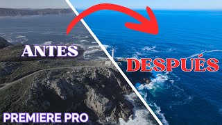 CORRECCIÓN de COLOR DLog FÁCIL en Premiere Pro ¡SIN aplicar LUTs [upl. by Eeluj]