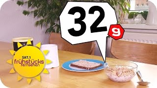 GEMEINE ZUCKERFALLEN Saure Gurken Soßenbinder und Co  SAT1 Frühstücksfernsehen  TV [upl. by Man]